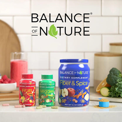 Balance of Nature Whole Food Supplement, Fruits & Veggies, 30 Servings